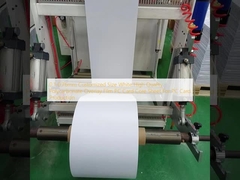 Lembaran Overlay Polikarbonat Kualitas Tinggi Putih Ukuran Kustom 0.1-0.76mm Lembaran Inti Kartu PC Untuk Produksi Kartu PC