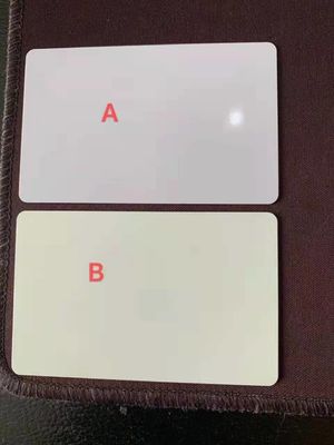 Termal Printing Pvc Blank Card Blank Cr80 54*85.6mm Untuk Produksi Kartu