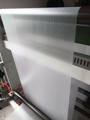 0.06-0.1mm tebal tinggi perekat PVC Hologram Coated Overlay yang dapat dilaser untuk produksi kartu pintar
