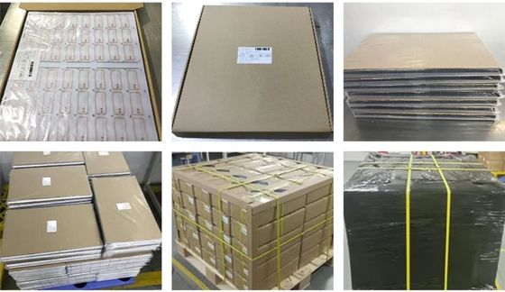 A3 A4 atau Customized Size Dual Interface DI Inlay Daftar Prelam PVC Daur Ulang Untuk Produksi Kartu Cerdas