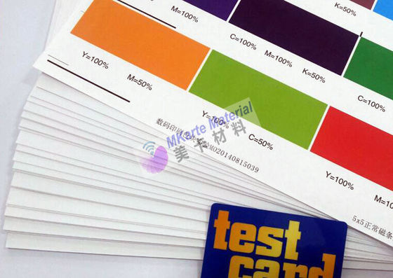 A4 A3 Ukuran 0.15-0.4mm Putih Warna PVC Kartu Printing Sheet Untuk Smart Card Printable