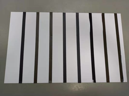 110-150C Laminasi Suhu Hico 0,06mm Magnetic Strip Coated Overlay Untuk Kartu Magnetik
