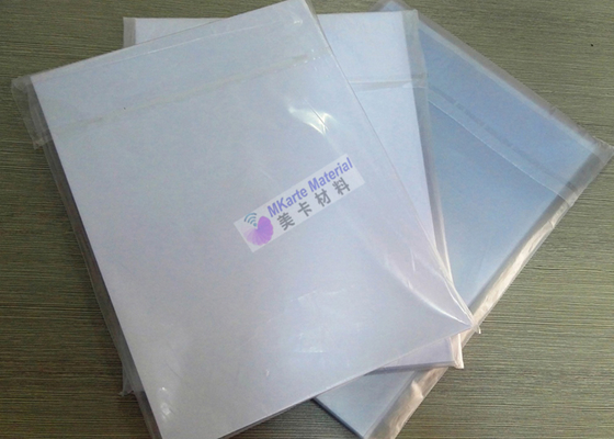 Lembaran Kartu Plastik Toleransi Ketebalan ±5% untuk Pelabuhan Muat di Shanghai atau Pelabuhan China Lainnya