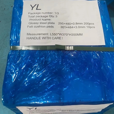 Woolen Felt Laminated Cushion Pad dari Laminasi Kartu Plastik untuk Kinerja Kekebalan Panas hingga 200C