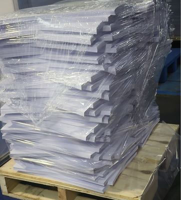 Lembar PVC yang bisa dicetak dengan inkjet putih dengan kekuatan pengelupasan yang kuat untuk gambar resolusi tinggi dan ukuran kustom
