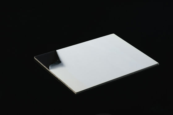 0.4-0.8mm Ketebalan Kekerasan Tinggi Ultra-Glossy stainless steel lamination plate Untuk produksi kartu plastik