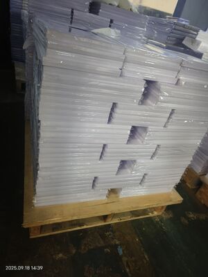 0.12-0.76mm Ketebalan Matte Kedua Sisi PVC Core Sheet dengan 77 + 2 ° C Vicat Point untuk Offset dan Silk-screen Printing