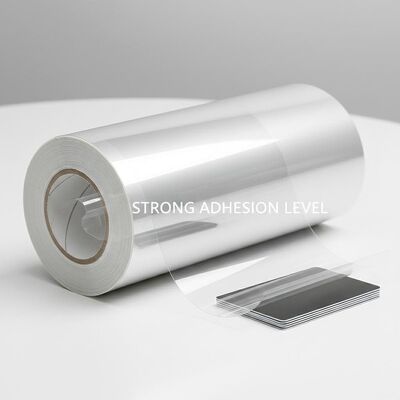 Film Overlay Lapisan PVC Transparan Dengan Ketebalan 0,04-1,0 mm Dan Tingkat Adhesi yang Kuat Untuk Laminasi Kartu Plastik