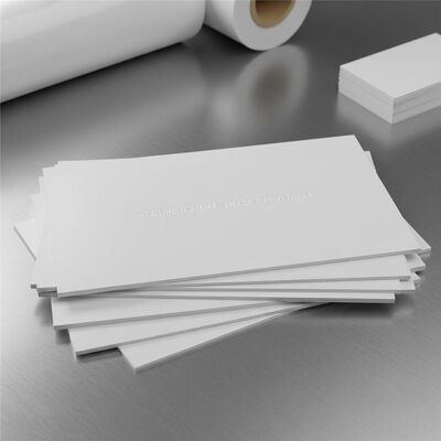 0.30mm Ketebalan Offset Printable PVC Core Sheet untuk Produksi Kartu Bank