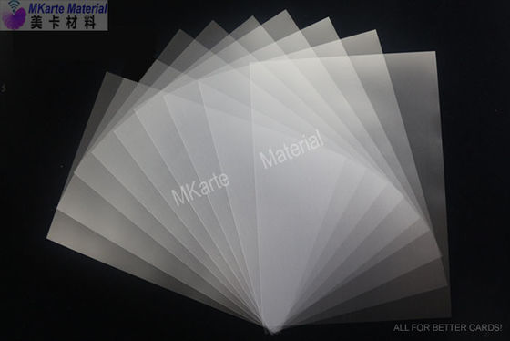 High Adhesion PVC Coated Overlay Tanpa Perubahan Warna Dan Deformasi