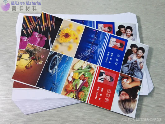 Digital Printing Sheet PVC Konica MDP-KM-W untuk produksi kartu