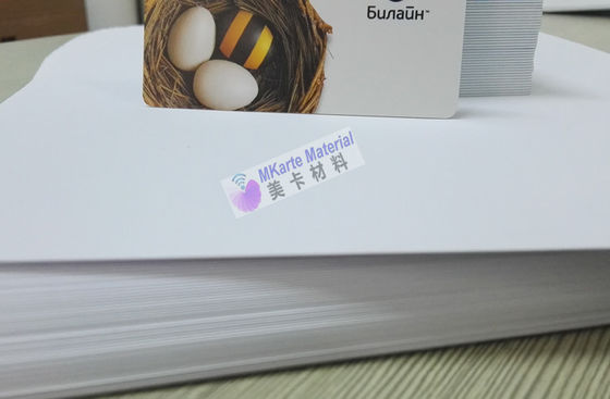MGI Digital printing lembaran PVC MDP-MG-W putih / super putih ukuran A4 / A3