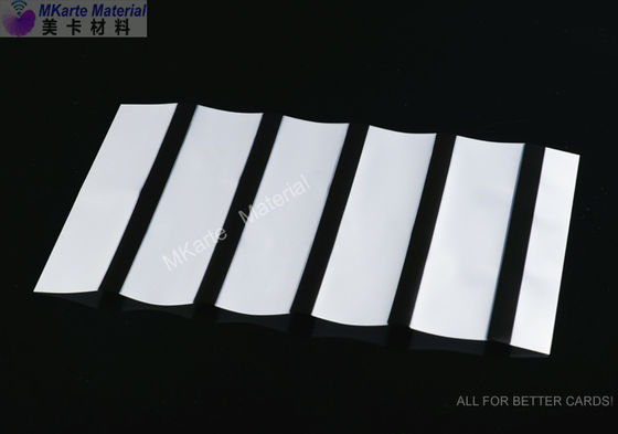 5 Baris Hico Magnetic Stripe Coated Overlay Untuk Produksi Kartu Magnetik