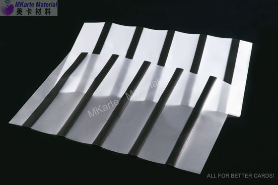 5 Baris Hico Magnetic Stripe Coated Overlay Untuk Produksi Kartu Magnetik