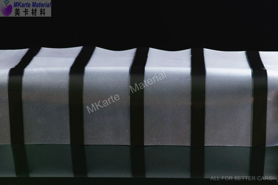 A4 / A3 Ukuran Disesuaikan Magnetic Stripe Coated Overlay Untuk Produksi Tubuh Kartu Magnetik