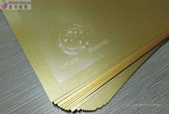 Dual Side Inkjet Cetak Pvc Lembar Adhesi Tinta Yang Sangat Baik Untuk Kartu Cerdas Plastik