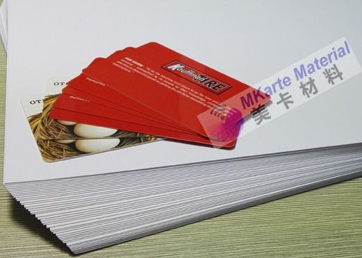 Satu Sisi Pvc Cetak Lembar Retensi Warna Stabil Non Korosi