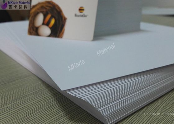 Dual Side Digital Printable PVC Sheets dengan Adhesi Tinta Yang Sangat Baik dan Kekuatan Mengupas Yang Kuat