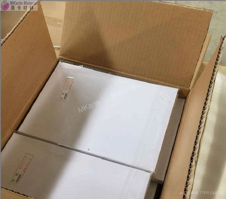 Lembar Pencetakan Inkjet Transparan Lembar Inti Pvc Putih Lembar Inkjet Transparan
