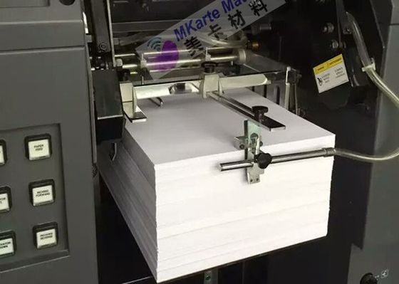 0.10-0.85mm Bahan Smart Card Lembar Inti Kartu PVC Plastik Untuk Printer