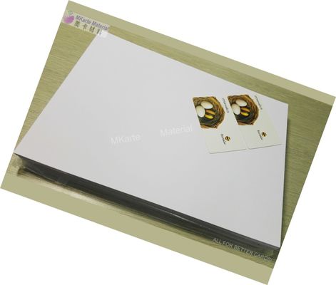 Produksi Kartu Pintar PVC Core Sheet Kedua Sisi Tanpa Lapisan Lem