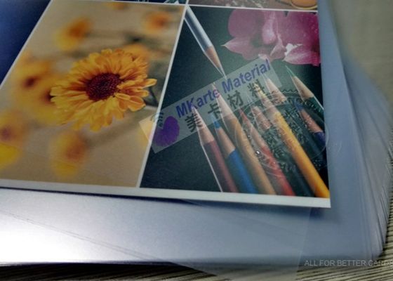 Tingkat adhesi yang kuat dari PVC Coated Overlay