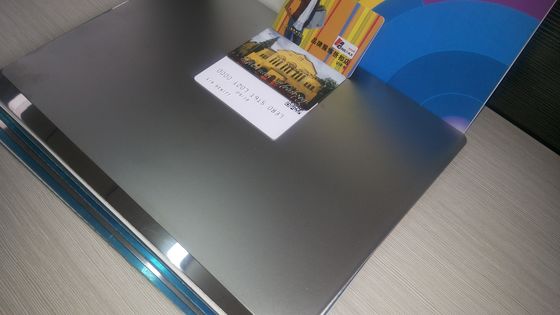 Pelat Baja Stainless Laminasi Mengkilap Sedikit Matte Finish Untuk Penggunaan Kartu Laminator