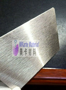 Tebal Matt Finish Plat Baja Stainless Laminasi Untuk Lnlay Sheet Laminasi