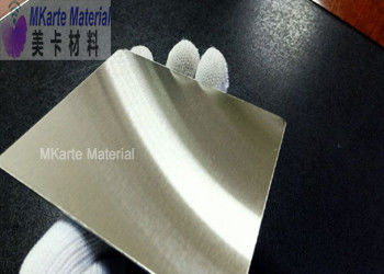 Pola Kasar Sutra Mengkilap Tinggi Plat Baja Stainless Laminating Untuk Laminasi Kartu PVC
