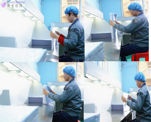Film Overlay PVC Tanpa Debu Rendah Tanpa Perubahan Warna Dan Deformasi