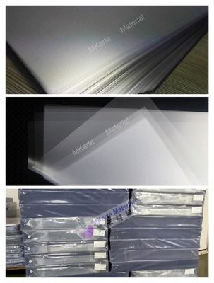 Lembar Overlay Pvc Tahan Abrasi Untuk Berbagai Printer Digital HP Indigo / Konica Minolta