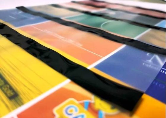 Warna Hitam Magnetic Stripes Coated Film Hi-Co Magnetic Stripe Untuk Laminasi Kartu PVC