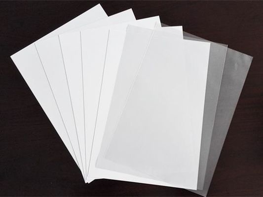 Putih Lembar PVC Cetak Untuk Printer Layar Sutra