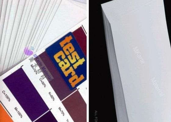Lembar A4 Pvc Cetak Dua Sisi Dengan Pemulihan Warna Tingkat Tinggi