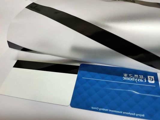 Ukuran Khusus Magnetic Stripe Overlay Dilapisi Tanpa Perubahan Warna Dan Deformasi