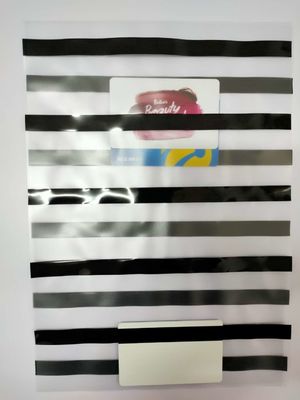 PVC Dilapisi Overlay Lucky Mag Stripe HICO / LOCO Untuk Mesin Pemasangan Kartu Magnetic Stripe