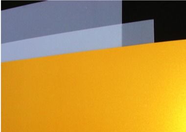Transparan 0.76mm Clear Printing 0.24mm PVC Non Lamination Sheet