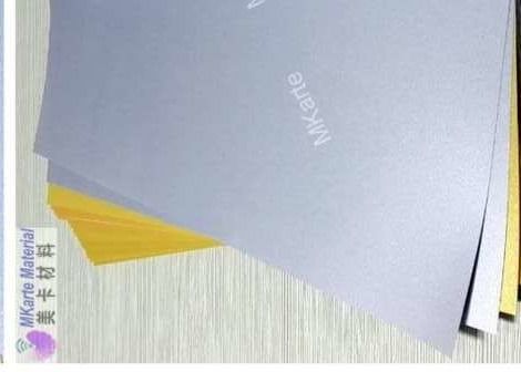 Sliver Printed PVC Sheet A4 A3 Untuk Pencetakan Iklan Dan Menampilkan Bahan Kartu PVC