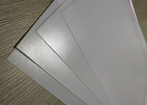 Hot Press Laminasi Kartu Cerdas Bahan PETG Lembar Inti Kartu Plastik