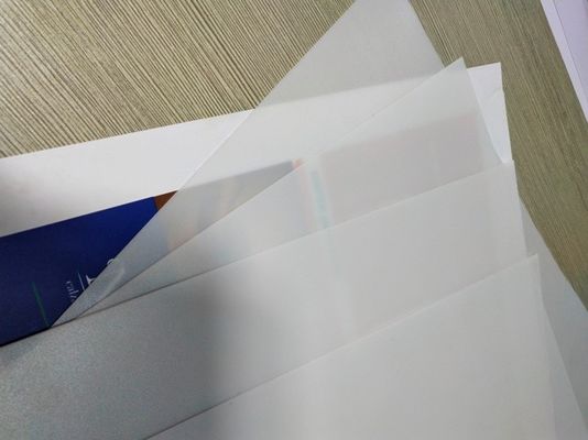 Anti-Fog PETG Clear Sheet Inti Kartu Plastik Untuk Produksi Tubuh Kartu PETG