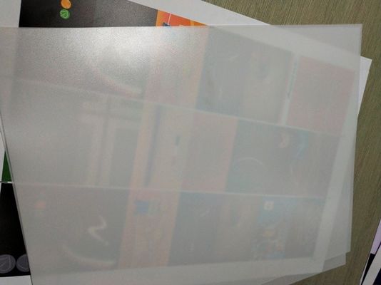 Anti-Fog PETG Clear Sheet Inti Kartu Plastik Untuk Produksi Tubuh Kartu PETG