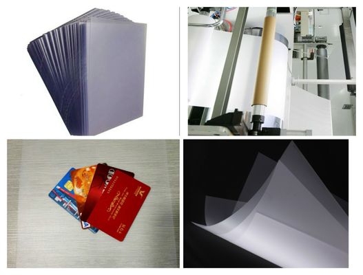 Panel Polycarbonate Transparan 0,04-0,10mm, Overlay Uncoated PC Ukuran Khusus