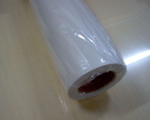 Panel Polycarbonate Transparan 0,04-0,10mm, Overlay Uncoated PC Ukuran Khusus