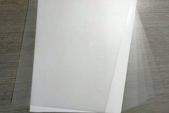 PETG Coated Overlay Clear Plastic PET / PETG Sheet Untuk kartu kredit