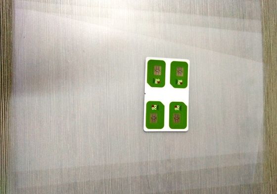 PETG Coated Overlay Clear Plastic PET / PETG Sheet Untuk kartu kredit