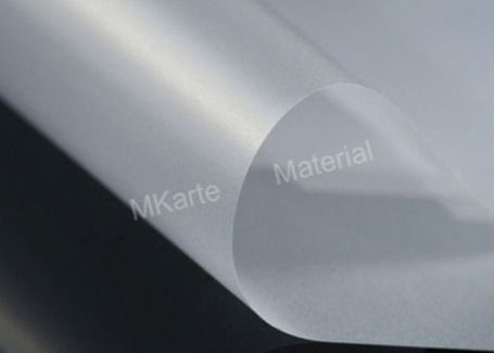 Adhesi Tinggi Bahan Plastik PVC Ukuran Khusus Untuk Produksi Kartu PVC