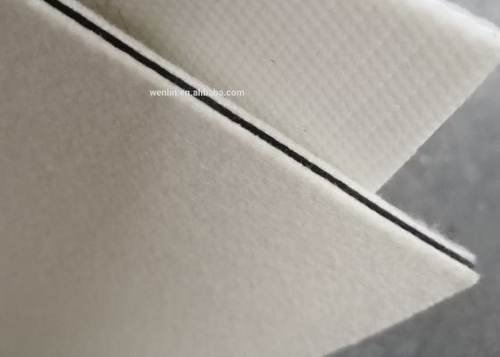 Ukuran A4 Woolen Felt Cushion Laminated Pad Untuk Laminasi Kartu RFID Bank / Kredit