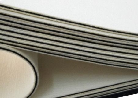 Ukuran A4 Woolen Felt Cushion Laminated Pad Untuk Laminasi Kartu RFID Bank / Kredit