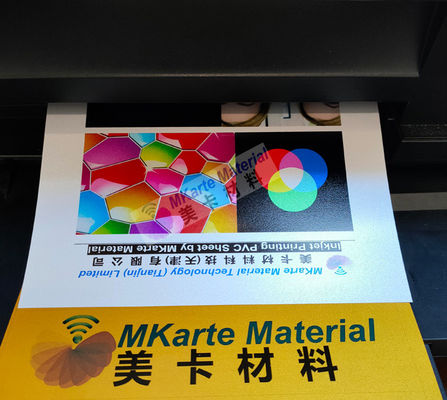 A4, A3 + 0.40mm Inkjet Printable PVC Sheets untuk printer inkjet