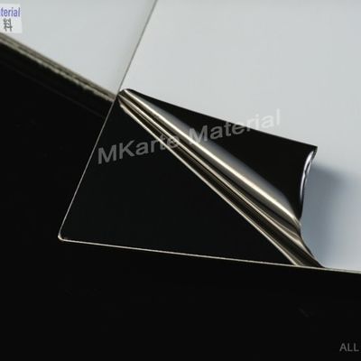 0.8mm A3 Ukuran Kartu Laminasi Plat Baja Cermin / Finish Glossy